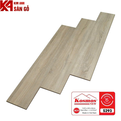 Sàn Gỗ Công Nghiệp 8MM KOSMOS-S293